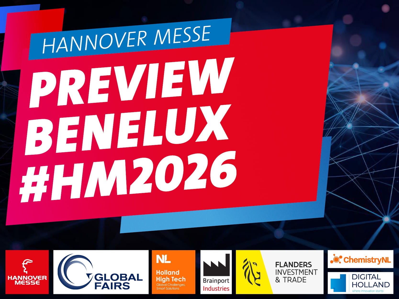 Benelux trapt Hannover Messe af met preview in Eindhoven