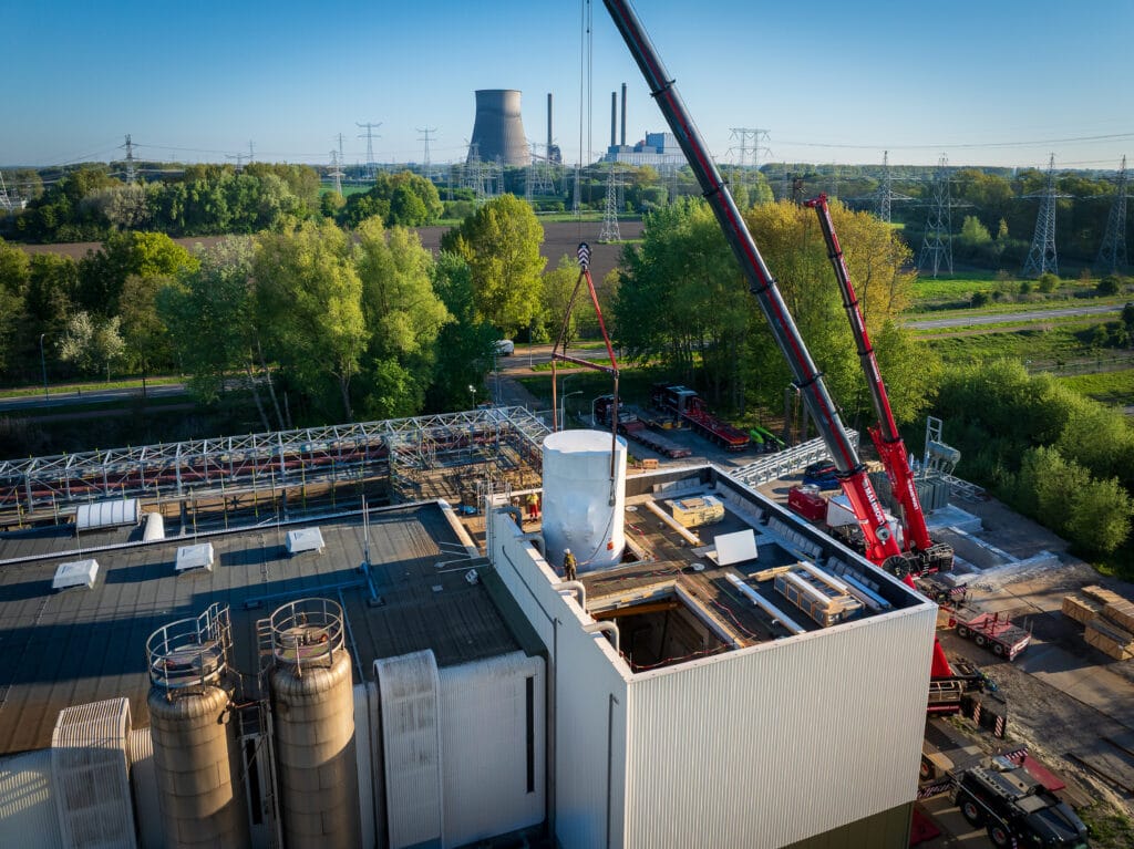 Equans realiseert hulpwarmtecentrale voor 355 bedrijven