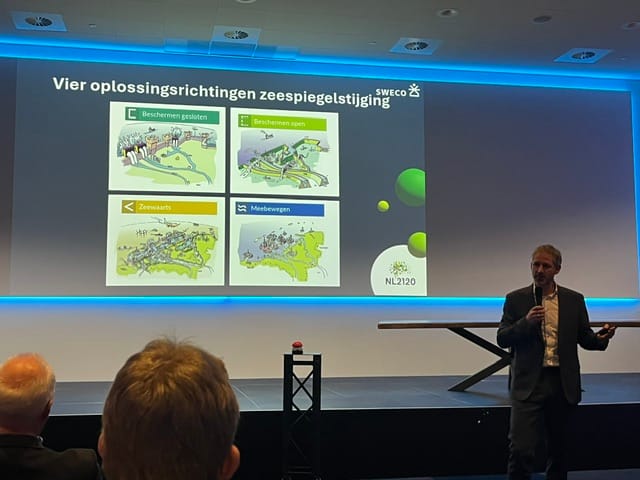 Water op de kaart op Aqua Nederland